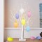 12Pcs Easter Eggs Decorations Hanging Ornaments Colorful for Easter Basket Tree Decor Party Favors Supplies Home